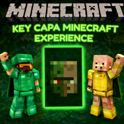 KEY CAPA MINECRAFT EXPERIENCE (EXCLUSIVA)
