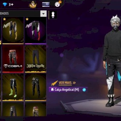 Conta gemada 3 angelicais, sombra roxa, armas evolutiva