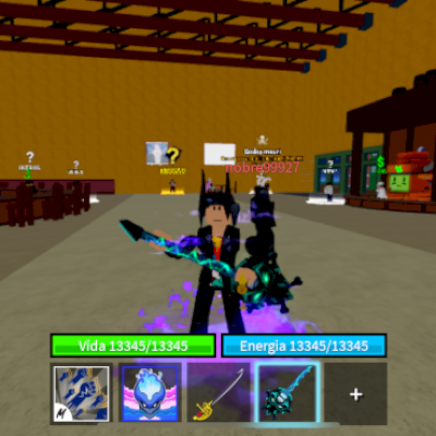 Conta de blox fruits com gás