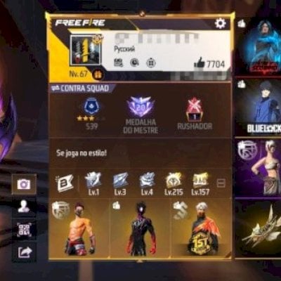 CONTA BEBEZINHA DE PRO PLAYER+COELHO GUERREIRO+MINATO+BLUE LOCK+SUPER VACUO