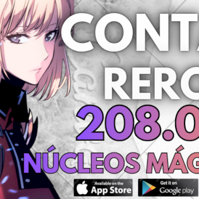 Solo Leveling: Arise - Contas Rerroll com 205 Mil Núcleos Mágicos