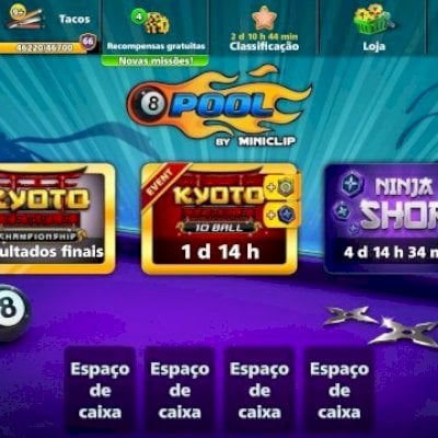 VENDO CONTA 8 BALL POOL