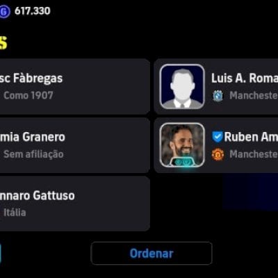 CONTA EFOOTBALL RARA FORÇA+3170