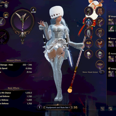 Conta Staff\Dagger Full GS:4326 vai com build PVE de Staff\LongBow Full