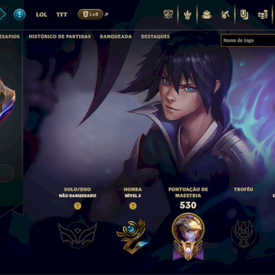 CONTA LEAGUE OF LEGENDS NIVEL 500+ 169 SKINS - SEM ELO! CRIADA EM 2018