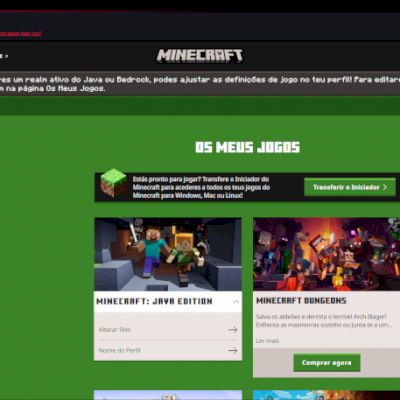 2 Contas Minecraft Full Acesso 60REAISCada Sem Banimentos! Desconto se comprar 2