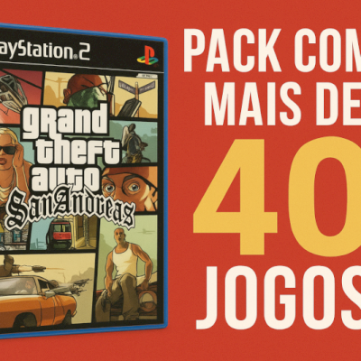 +40 jogos para Playstation 2
