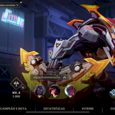 Conta nível 51 esmerada 3 skins e muito mais