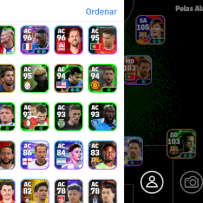 Conta Monstra eFootball Mobile