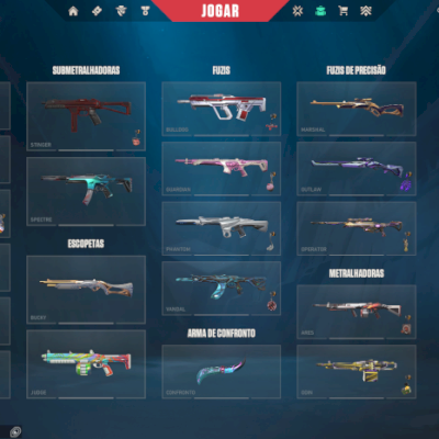 VENDO CONTA VALORANT FULL ACESSO COM VARIAS SKIN