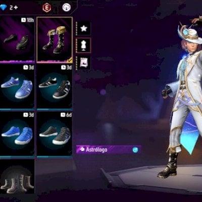 Conta ff com calça angelical feminina vermelha.  Conjunto astrólogo e etc vem!!!