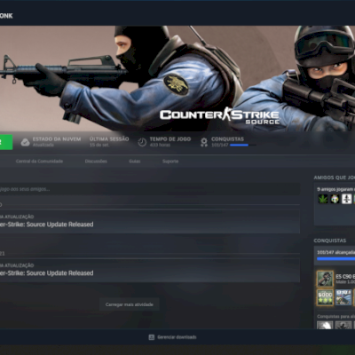 conta cs go a mais de 10 anos com medalhras de 5 e 10 anos com vairos jogos