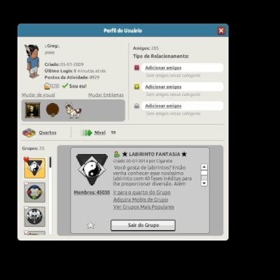 CONTA HABBO RARA - 2009 - TUDO EM ORDEM !!