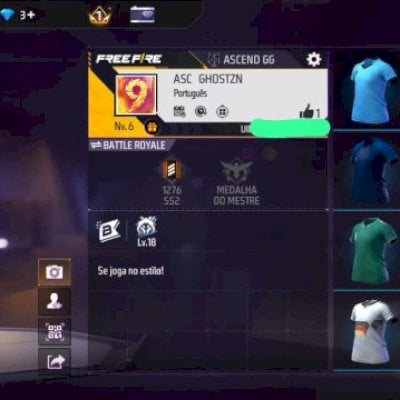 CONTA LEVEL 6 PRONTA PRA RANK COM TOP FRIFAS