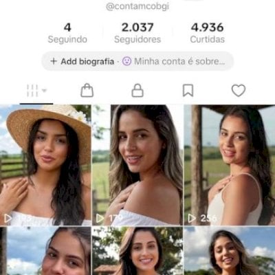 CONTA DO TIKTOK COM SHOP ATIVO +2K SEGUIDORES (ENGAJAMENTO REAL)