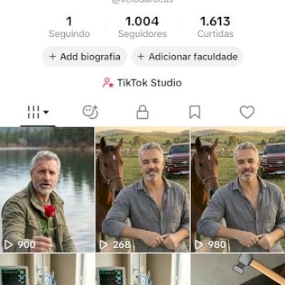 Conta tik tok com seguidores