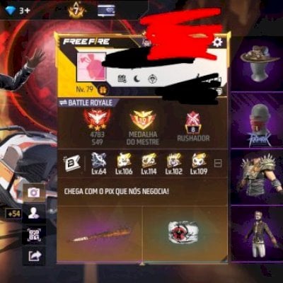 Conta semi Full passe muito rara no melhor preço