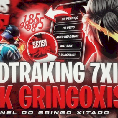 Painel Headtrick GringoXFF Android - 100% HS & Auxílio Avançado Permanente