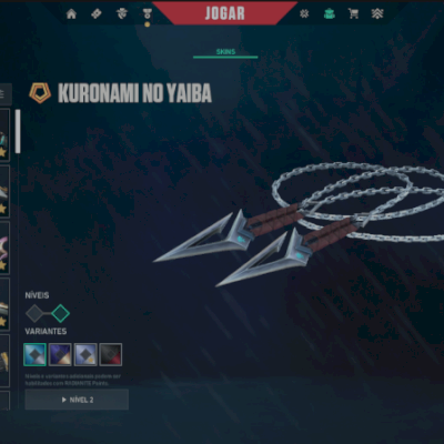 Conta Valorant + de R$ 3000,00 gastos | Saqueadora, Katana Oni, Butterfly..