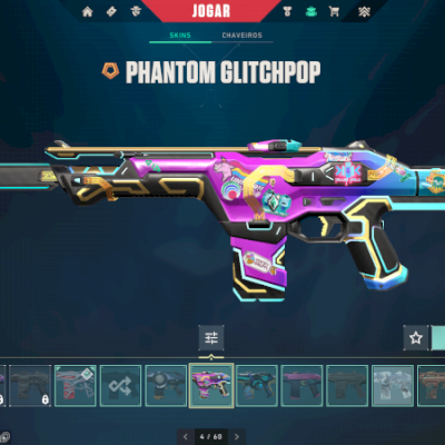 Conta de valorant, com mais de 3000 reais gastos