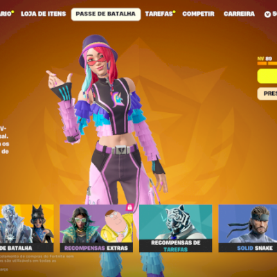 UP CONTAS DE FORTNITE ATE LVL 100!!!