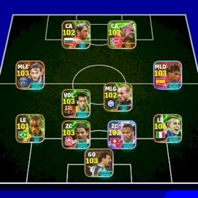 Conta eFootball com Kvara Blitz Curler e muito mais