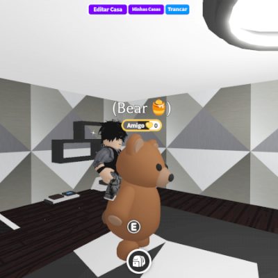 Urso Marrom R Adopt me + Roupa de Brinde (leia a descrição para mais detalhes)