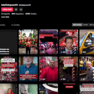CONTA TIKTOK 850 SEGUIDORES