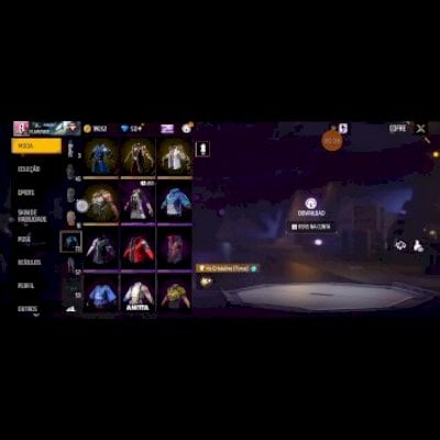 Vendo conta de free fire