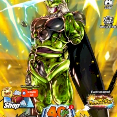 Conta dragon ball legends vários lfs alguns ultras e 2.000 cristais