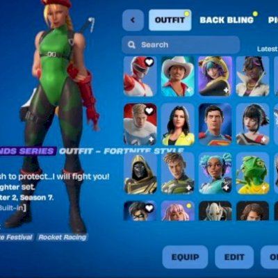 Conta com 335 skins, passes desde cap3 temp2, alguns clubes e 400 vbucks