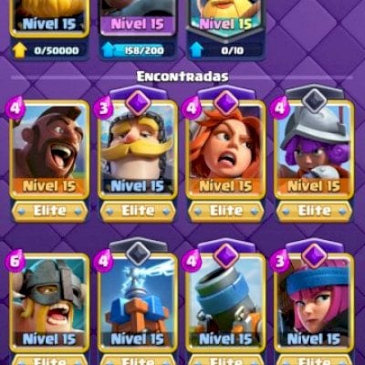 CONTA CLASH ROYALE / SUPERCEL