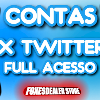 CONTAS X (TWITTER) [FULL ACESSO] [SEM SEGUIDORES].
