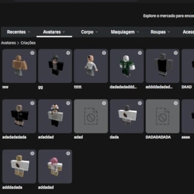 CONTA DE ROBLOX