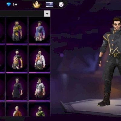 +6 anos com: Prime5, 379 peitorais, Angelical Roxa, 64 emotes, Mp40 do cobra!
