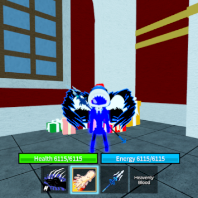 Conta blox fruits com 6 frutas perm e gamepass