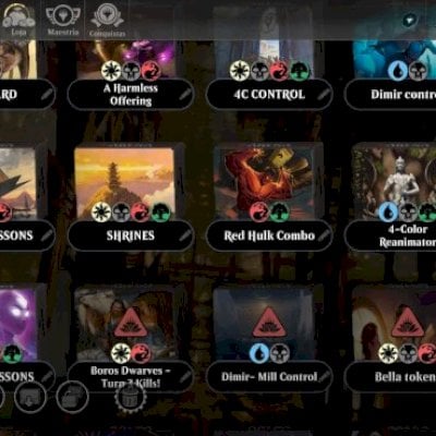 Coonta magic arena competitiva