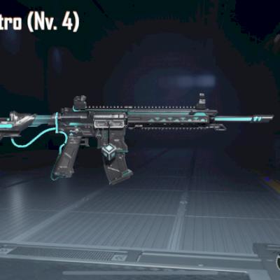 Conta com M4 com mensagem de abate