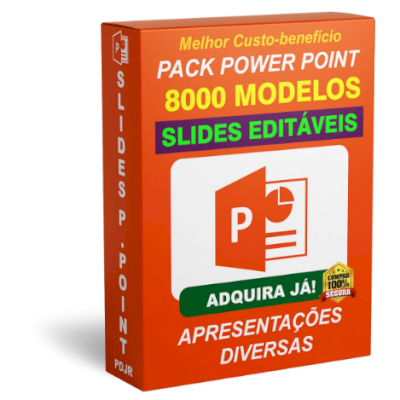 +8.000 Slides Prontos Power Point Comerciais Editáveis + bônus + 10.000 planilha