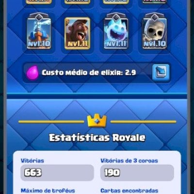 VENDO CONTA DE CLASH ROYALE - ARENA 17