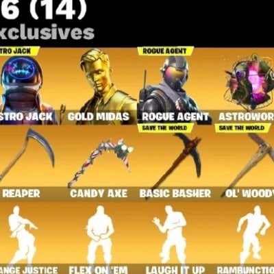 (Promoção!) Conta de Fortnite com Travis Scott, Gold Midas e Mais 118 Skins!!