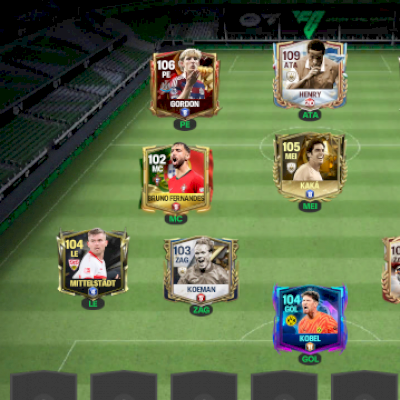 CONTA EAFC 25 -FIFA MOBILE GER 105 - com maioria dos jogadores negociáveis
