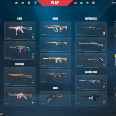 CONTA VALORANT COMPLETA SKINS no preço pra sair logo PREÇO NEGOCIAVEL