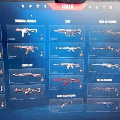CONTA VALORANT EX IMT (com skin)