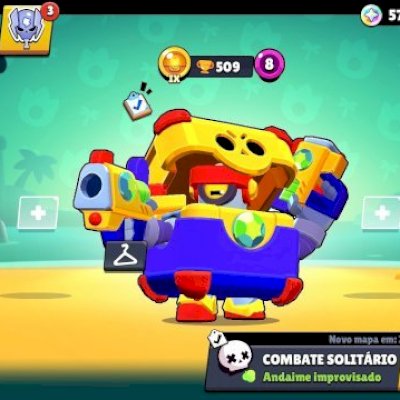 CONTA DE 2019, 25K TROFEUS, 7K COINS, 5K BLINGS, 78 BRAWLERS E 108 SKINS