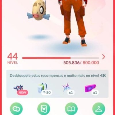 Conta com vários lendários e muitos Shines,level 44