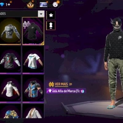 ⚡ CONTA CLEAN: GOLA ALTA PRETA + 3X MESTRE + CHINELO ⚡