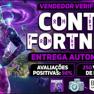 Conta Fortnite RECHEADA de SKINS / / [ENTREGA AUTOMÁTICA]