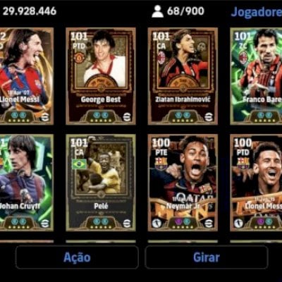 CONTA ELITE eFOOTBALL 2026 - 3325+ FORÇA | BULLY MESSI 2007 + GEORGE BEST.