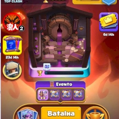 CONTA DE CLASH ROYALE DECK DE MEGA CAVALEIRO ///// FULL ACESSO